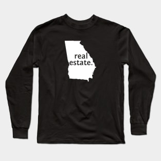 Georgia State Real Estate T-Shirt Long Sleeve T-Shirt